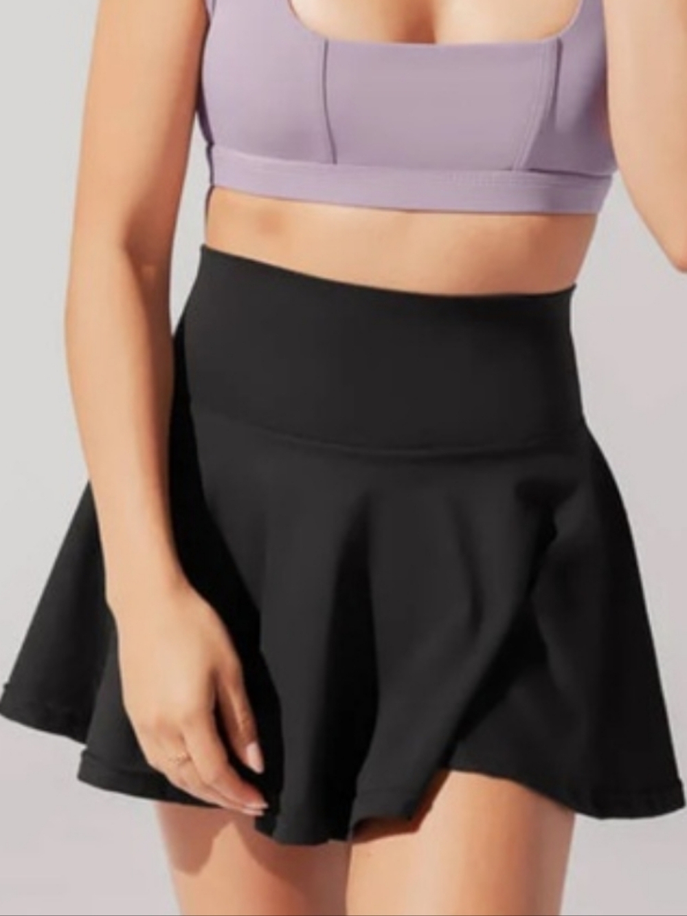 Popflex Twirl Skort Black Size Medium